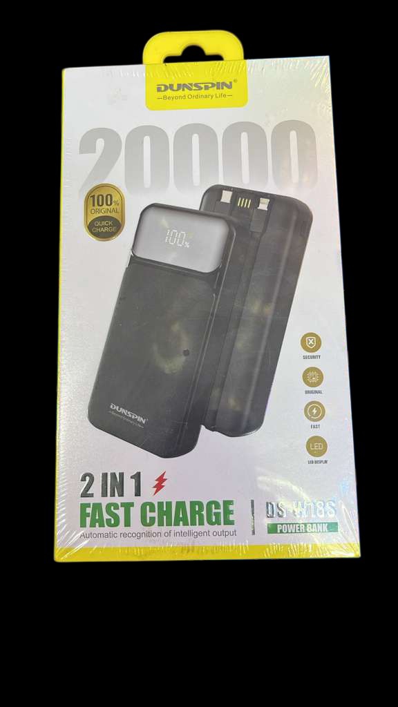 DUNSPIN 20000MAH POWER BANK