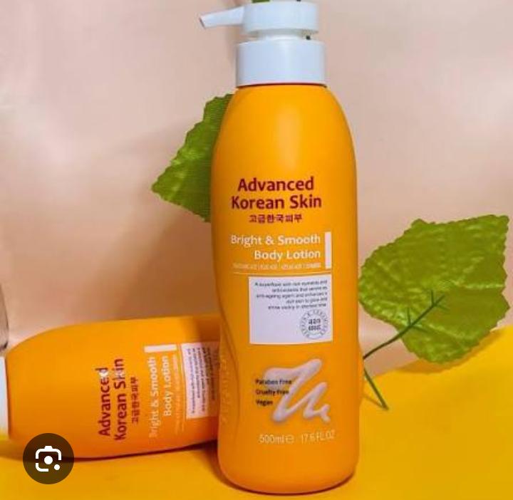 Advanced Korean Skin Bright & Smooth Body Lotion – 500ml