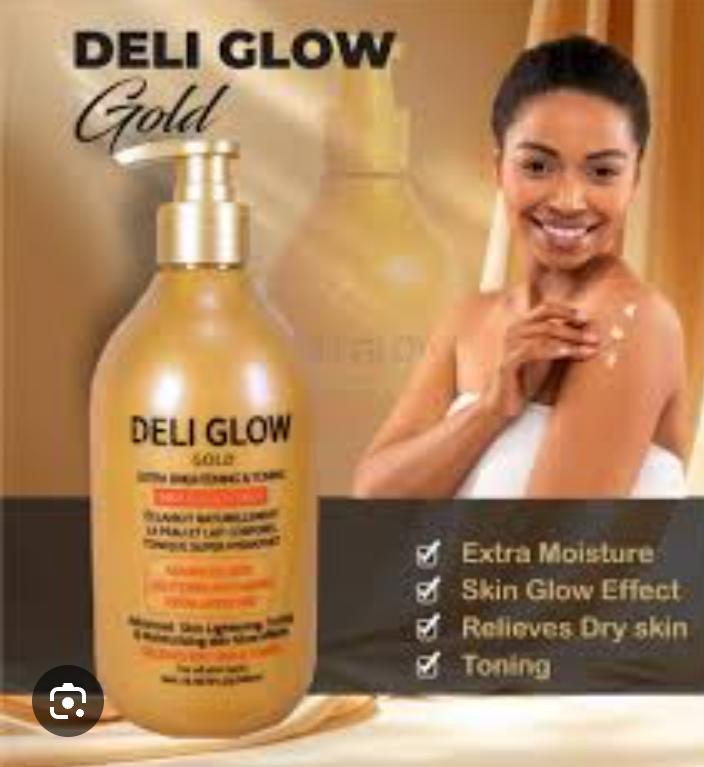 Deli Glow Gold Moisturizing Body Lotion