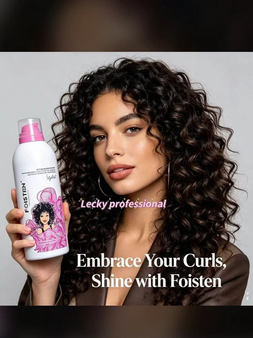 Foisten  professional keretin shine curls mousse