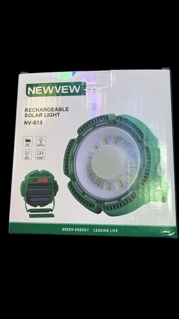 RECHARGEABLE SOLAR LIGHT