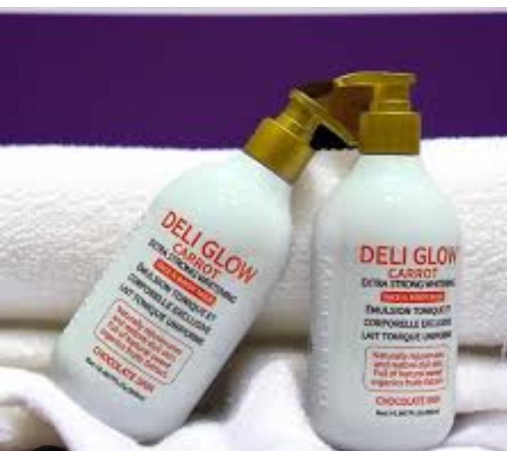 Deli Glow Carrot Body Lotion – 500ml