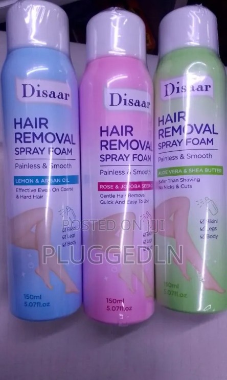 HAIR REMOVAL SPRAY FOAM