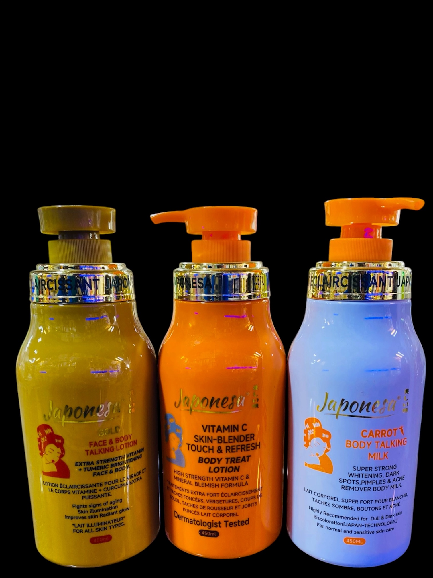Japonesu face and body lotion