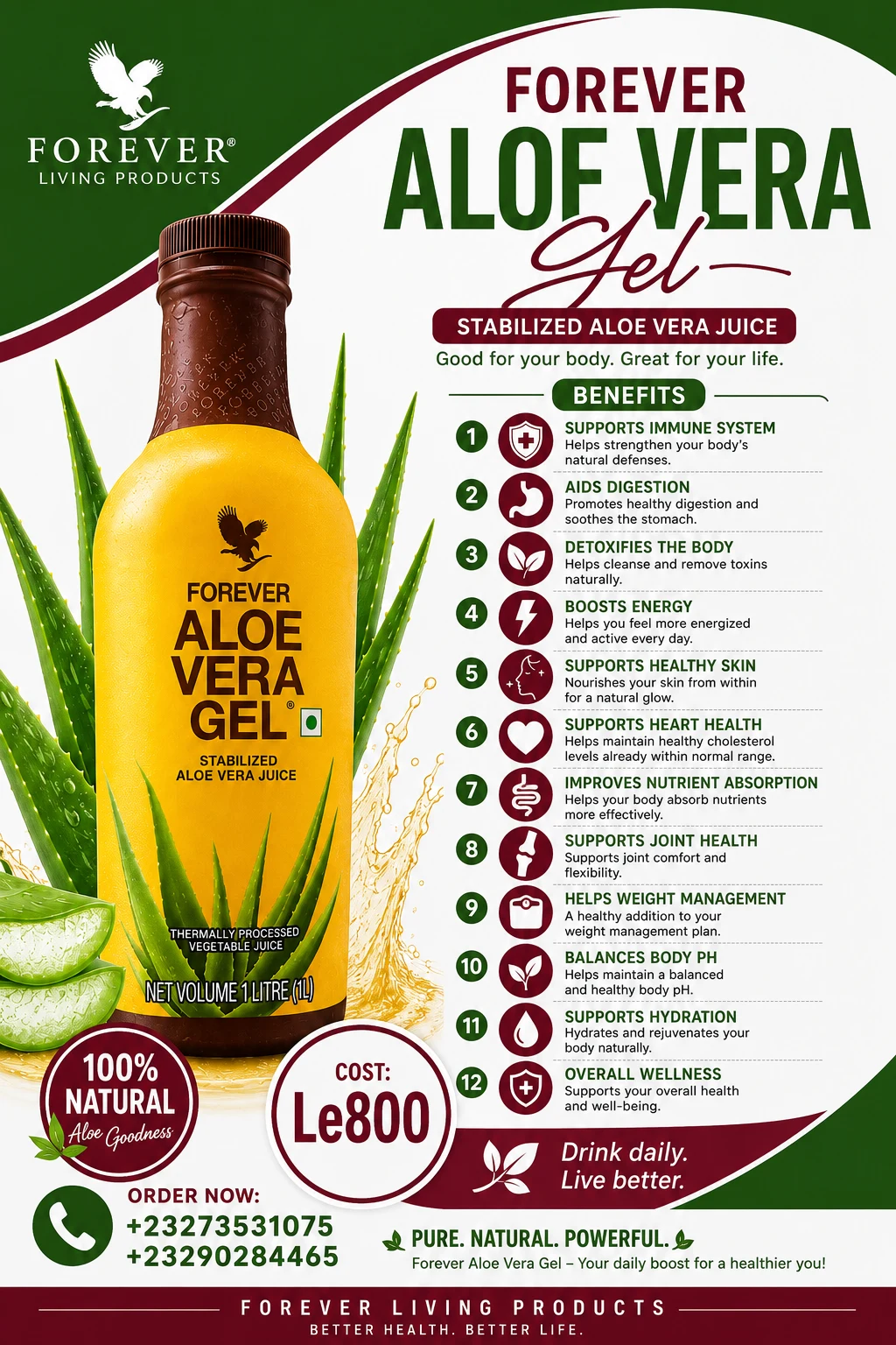 Aloe vera gel