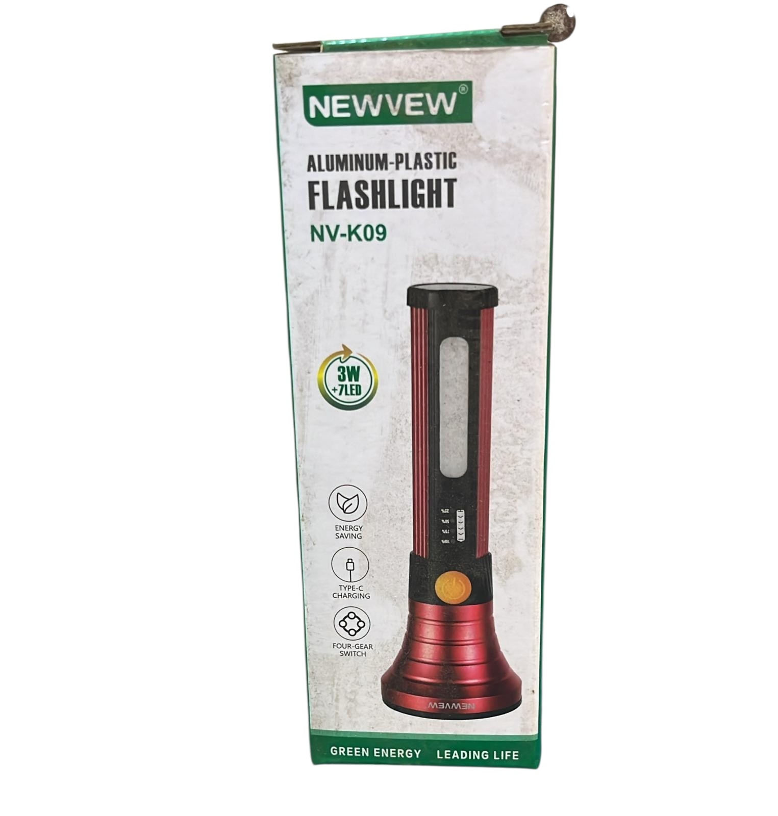 ALUMINUM PLASTIC FLASHLIGHT