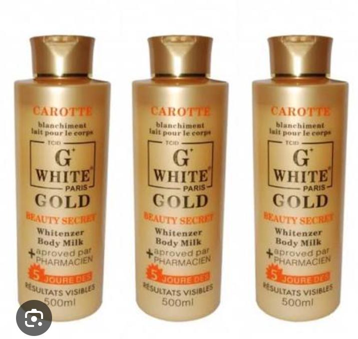 G White Gold Carrot Body Milk – 500ml