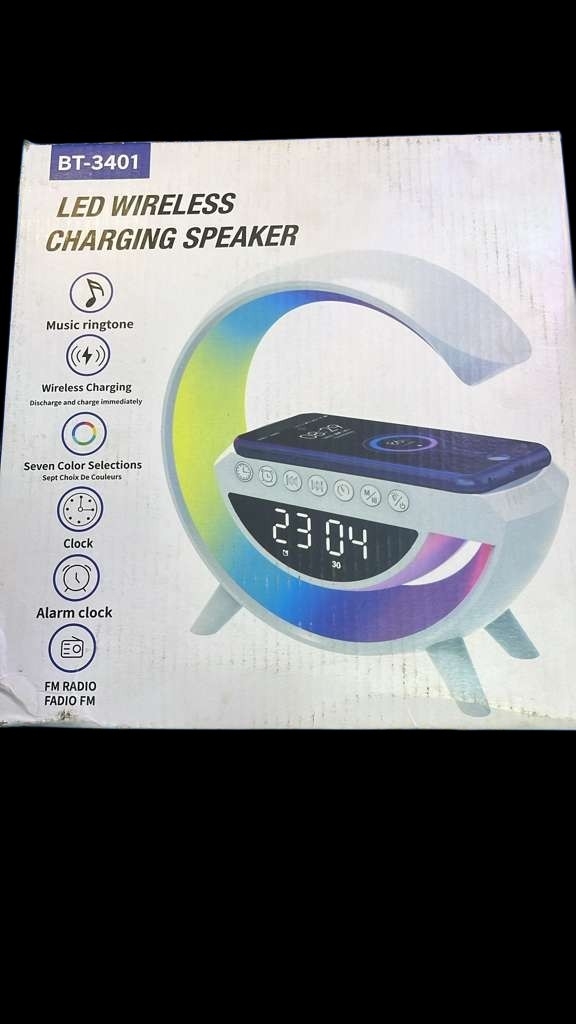 LED WIRELESS CHARGING SPEAKER