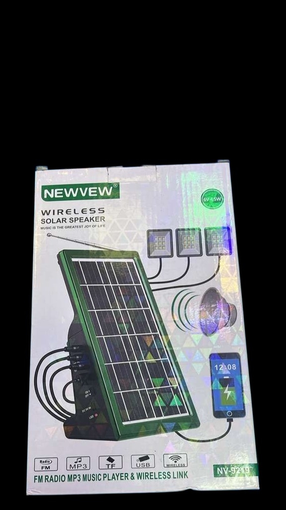 WIRELESS SOLAR SPEAKER