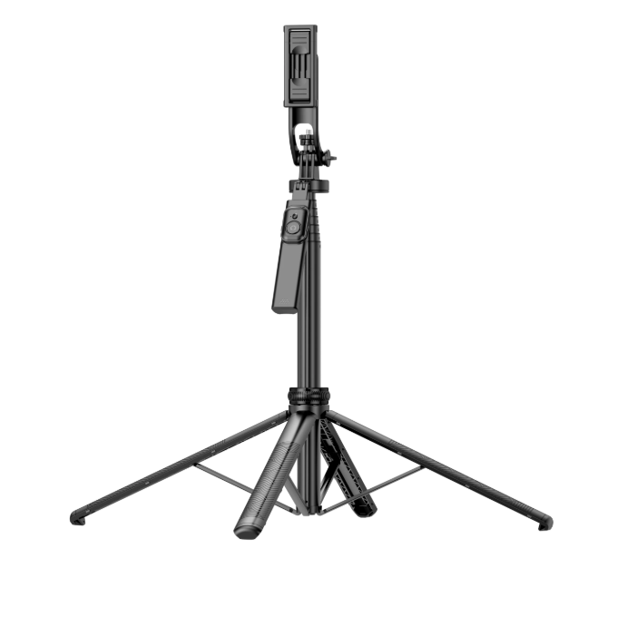 C18 Multifunctional Quadrapod Selfie Stick Tripod with Bluetooth Remote
